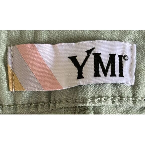 YMI Women’s Forever Color Skinny Ankle Pants Jade Size XL (Fit 31x29) - Picture 11 of 13
